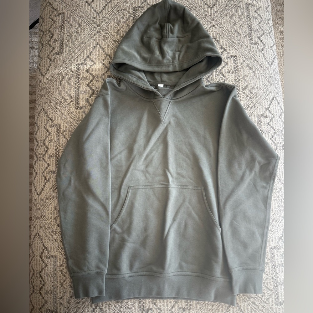 Lululemon Sage Green Cotton Hoodie